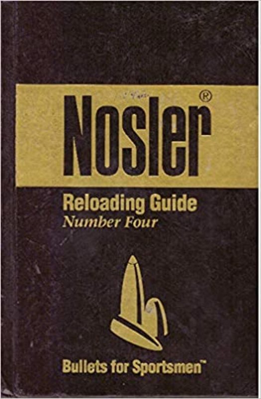 Book cover for "Nosler Reloading Guide" by Nosler