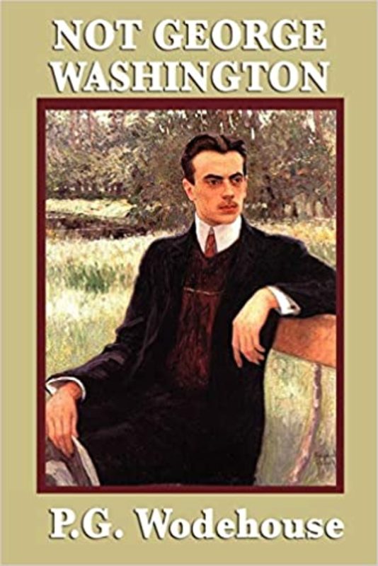 Book cover for "Not George Washington" by PG Wodehouse