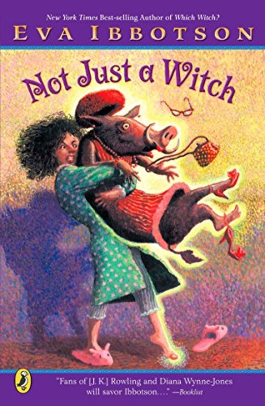Book cover for "Not Just a Witch" by Eva Ibbotson