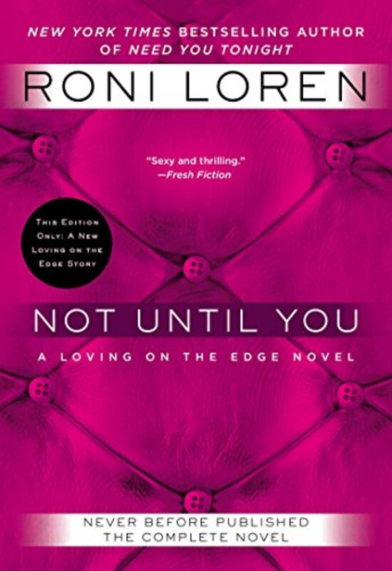 Book cover for "Not Until You" by Roni Loren