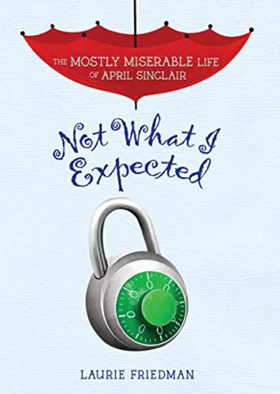 Book cover for "Not What I Expected" by Laurie Friedman