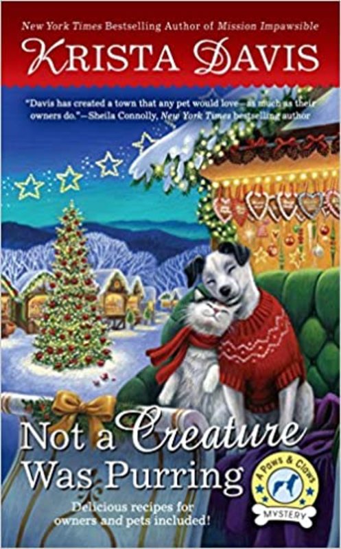 Book cover for "Not a Creature Was Purring" by Krista Davis