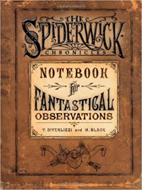 Book cover for "Notebook for Fantastical Observations" by Tony DiTerlizzi