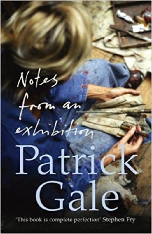 Book cover for "Notes from an Exhibition" by Patrick Gale