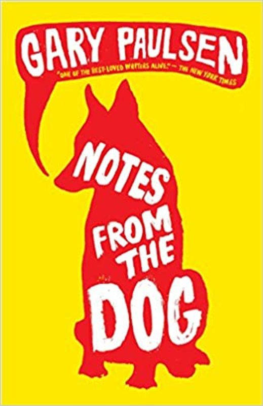 Book cover for "Notes from the Dog" by Gary Paulsen