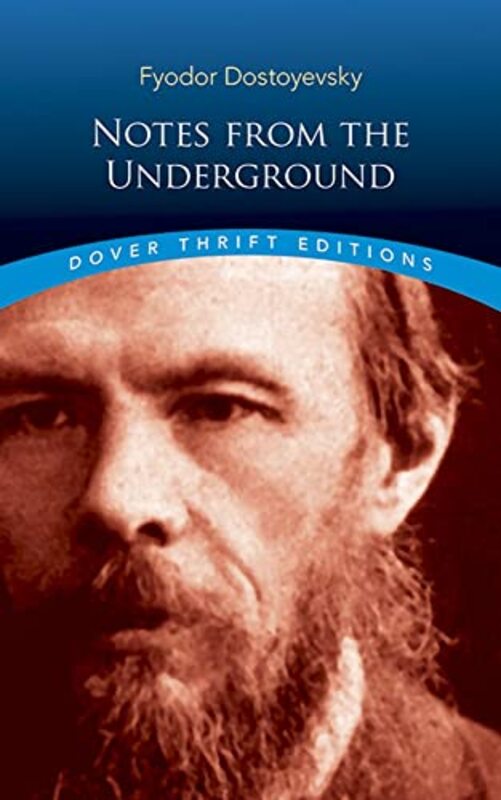 Book cover for "Notes from the Underground" by Fyodor Dostoevsky