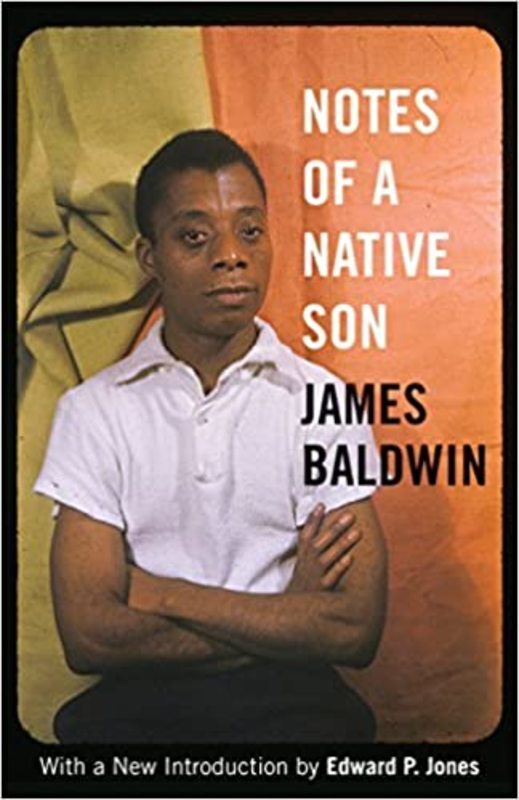 Book cover for "Notes of a Native Son" by James Baldwin