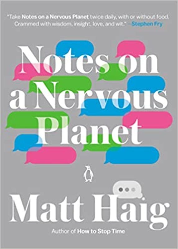 Book cover for "Notes on a Nervous Planet"