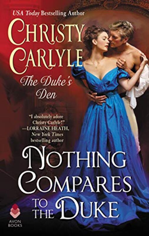 Book cover for "Nothing Compares to the Duke" by Christy Carlyle