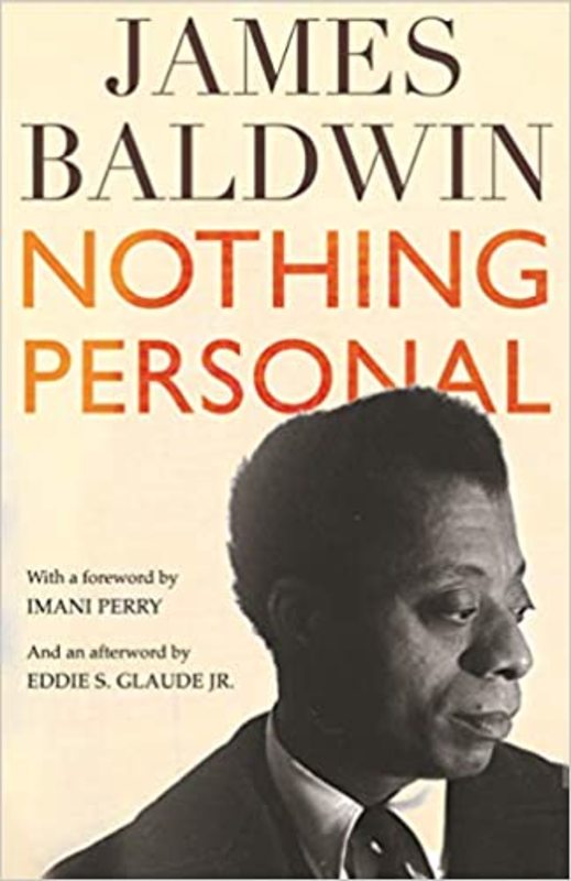 Book cover for "Nothing Personal" by James Baldwin