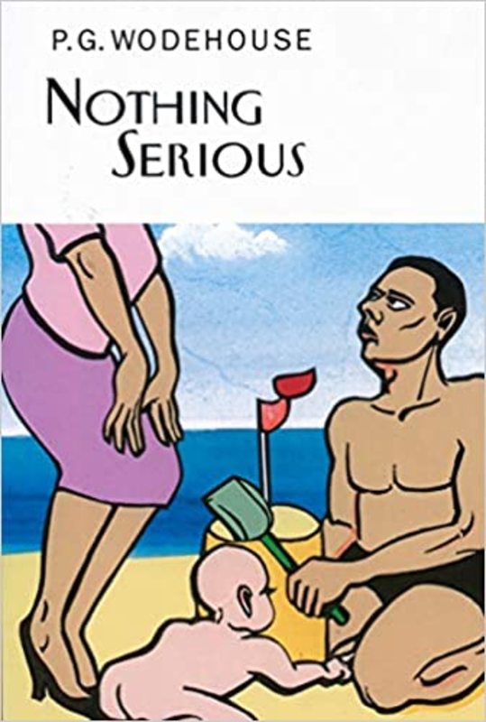 Book cover for "Nothing Serious" by PG Wodehouse