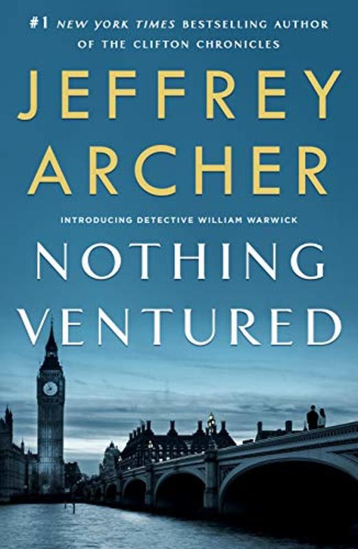 Book cover for "Nothing Ventured" by Jeffrey Archer