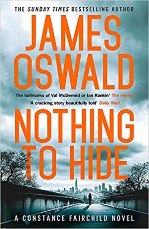 Book cover for "Nothing to Hide" by James Oswald