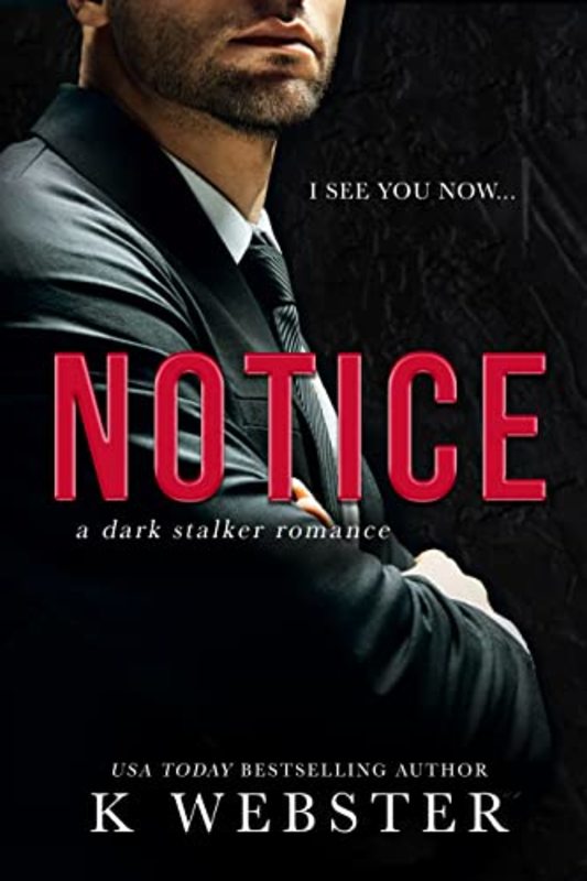 Book cover for "Notice" by K. Webster