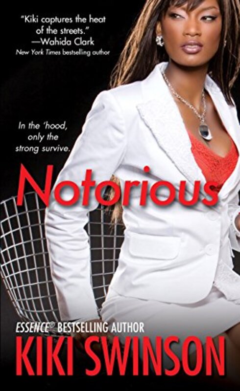 Book cover for "Notorious" by Kiki Swinson