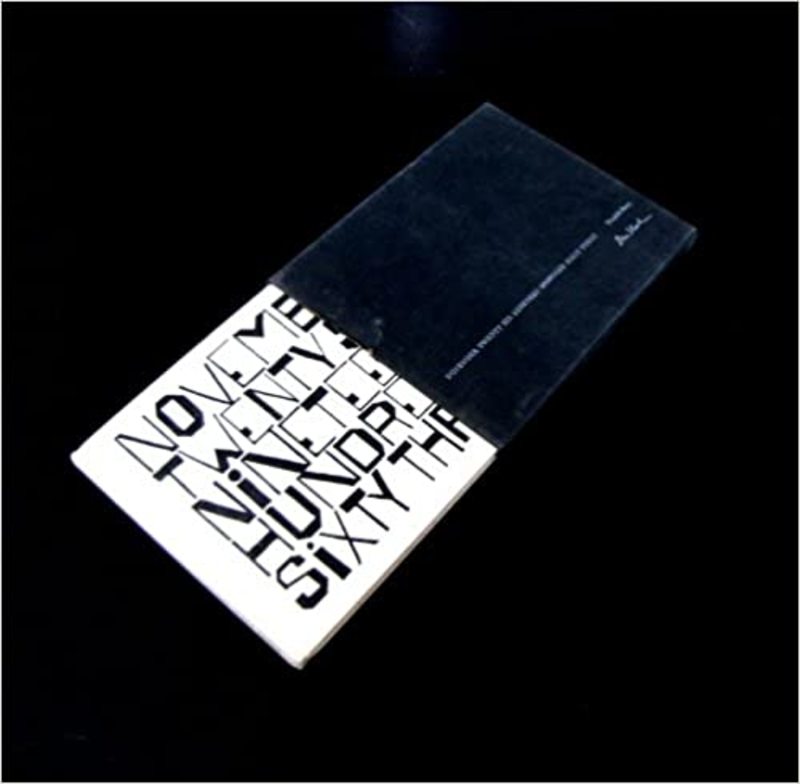 Book cover for "November Twenty Six Nineteen Hundred Sixty Three" by Wendell Berry