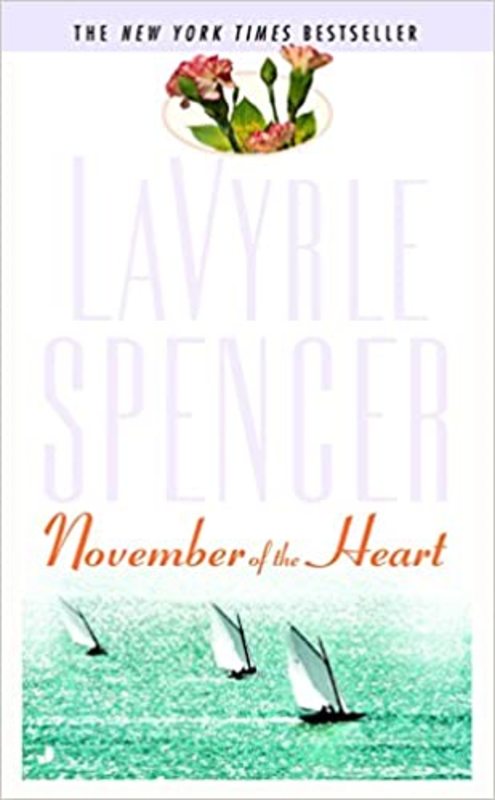 Book cover for "November of the Heart" by LaVyrle Spencer