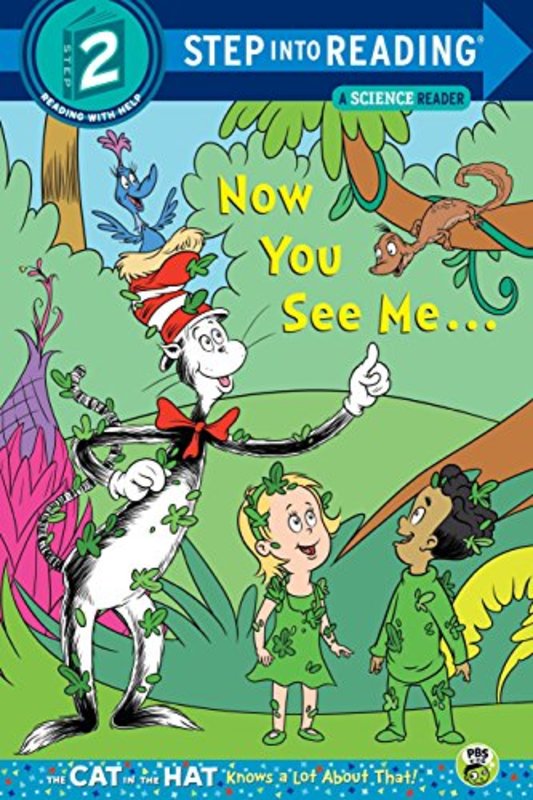 Book cover for "Now You See Me..." by Tish Rabe