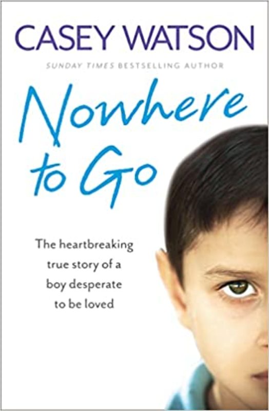 Book cover for "Nowhere to Go" by Casey Watson