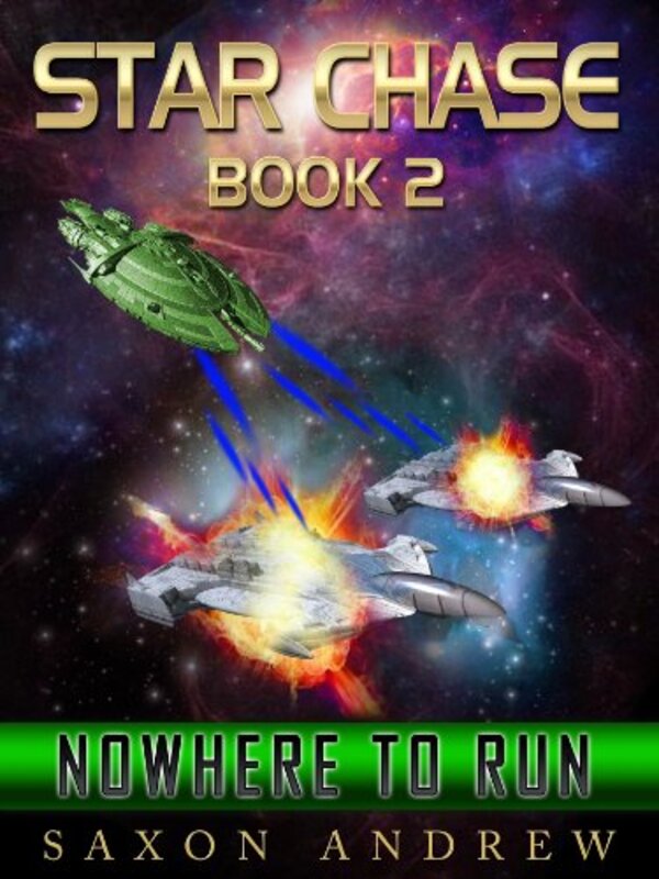 Book cover for "Nowhere to Run" by Saxon Andrew
