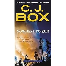 Book cover for "Nowhere to Run" by CJ Box