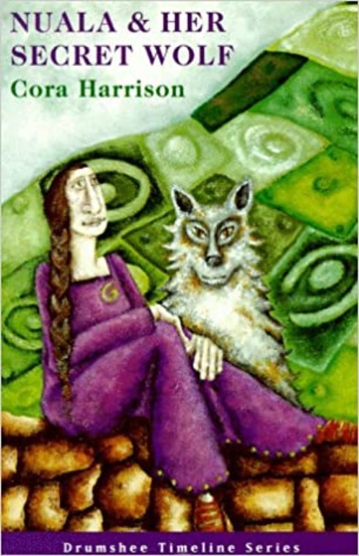 Book cover for "Nuala and Her Secret Wolf" by Cora Harrison