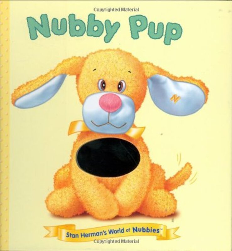 Book cover for "Nubby Pup" by Kate McMullan