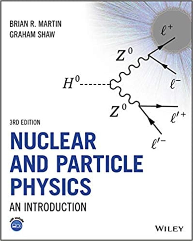 Book cover for "Nuclear and Particle Physics" by Brian R. Martin