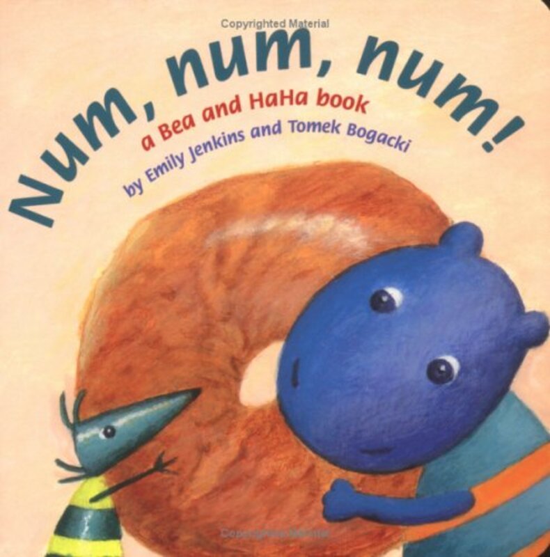 Book cover for "Num, Num, Num!" by Emily Jenkins