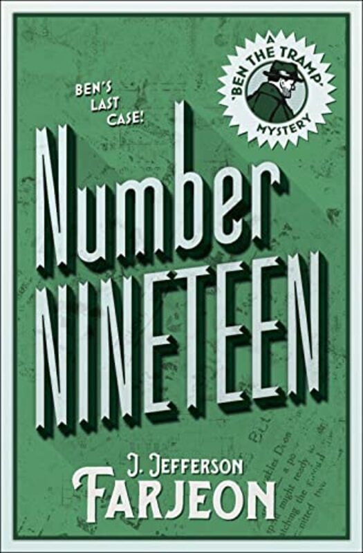 Book cover for "Number Nineteen" by Joseph Jefferson Farjeon