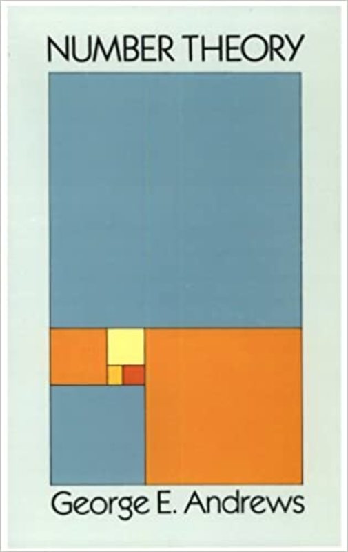 Book cover for "Number Theory" by George E. Andrews