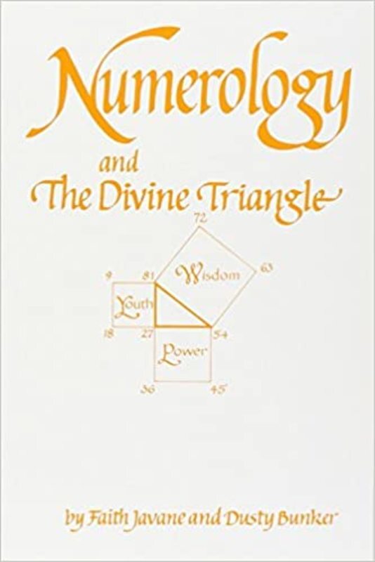 Book cover for "Numerology and the Divine Triangle" by Faith Javane