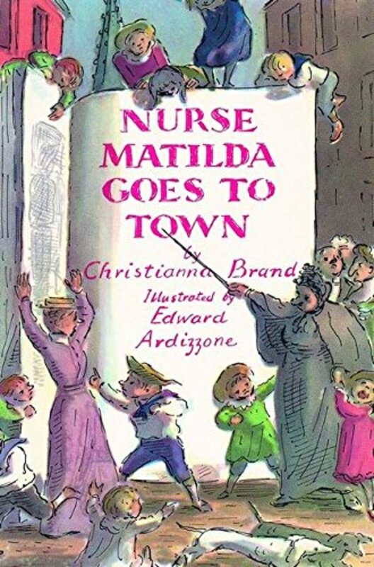 Book cover for "Nurse Matilda Goes to Town" by Christianna Brand