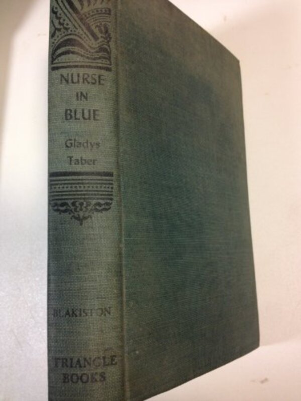 Book cover for "Nurse in Blue" by Gladys Taber