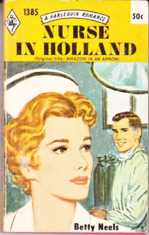 Book cover for "Nurse in Holland" by Betty Neels