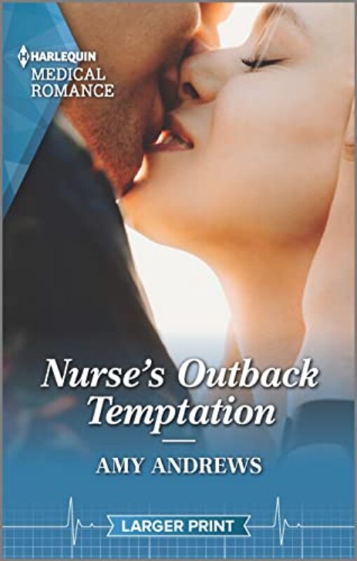 Book cover for "Nurse's Outback Temptation" by Amy Andrews