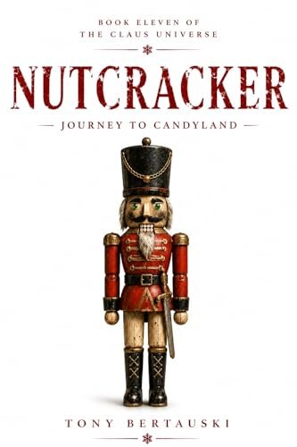 Book cover for "Nutcracker: Journey to Candyland" by Tony Bertauski