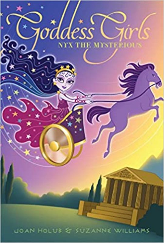 Book cover for "Nyx the Mysterious" by Suzanne Williams