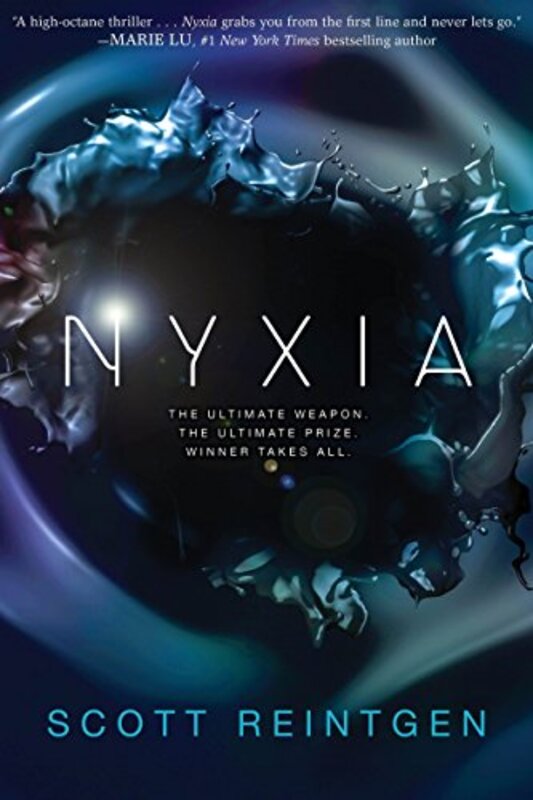 Book cover for "Nyxia" by Scott Reintgen