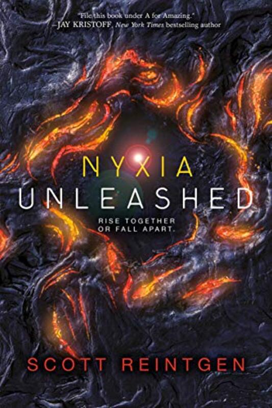 Book cover for "Nyxia Unleashed" by Scott Reintgen