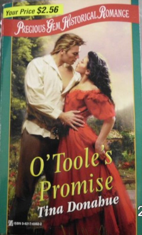 Book cover for "O'Toole's Promise" by Tina Donahue