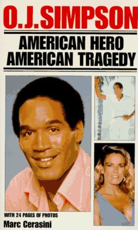 Book cover for "O. J. Simpson" by Marc Cerasini