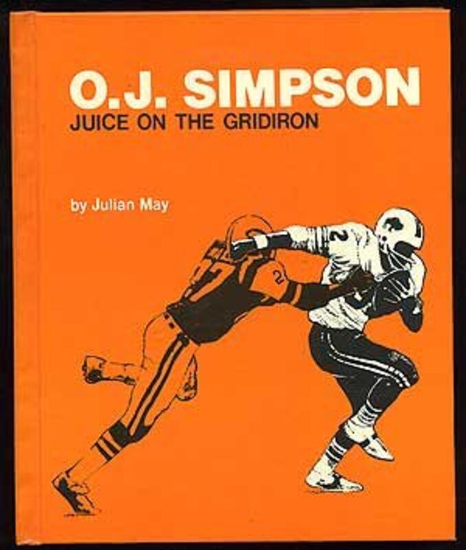 Book cover for "O.J. Simpson" by Julian May