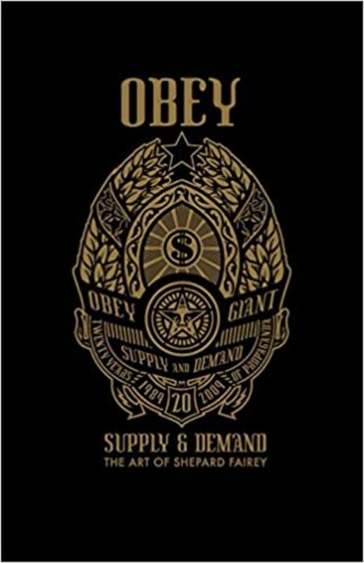 Book cover for "OBEY" by Shepard Fairey