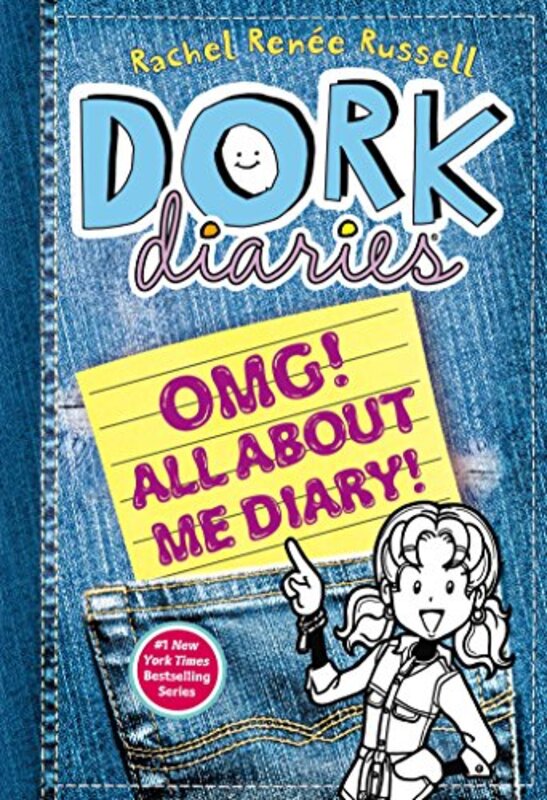 Book cover for "OMG: All About Me Diary!" by Rachel Renee Russell