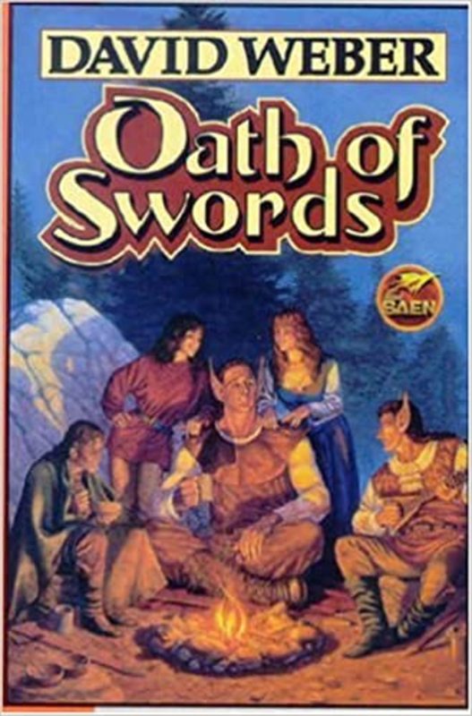 Book cover for "Oath of Swords" by David Weber