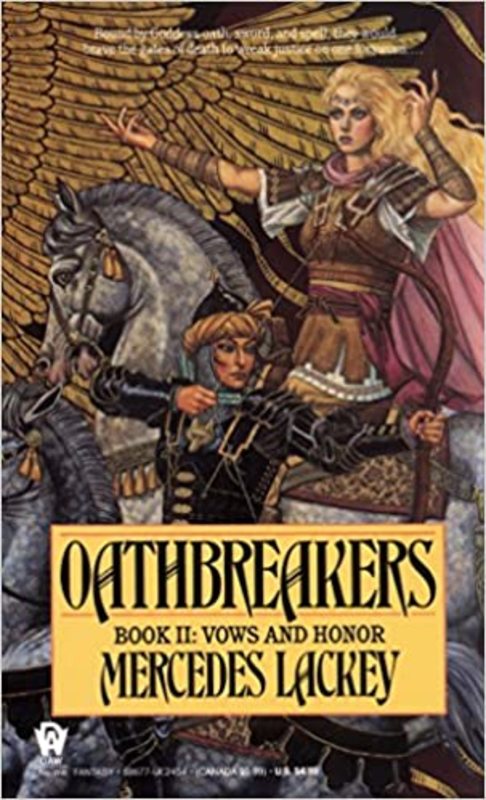 Book cover for "Oathbreakers" by Mercedes Lackey