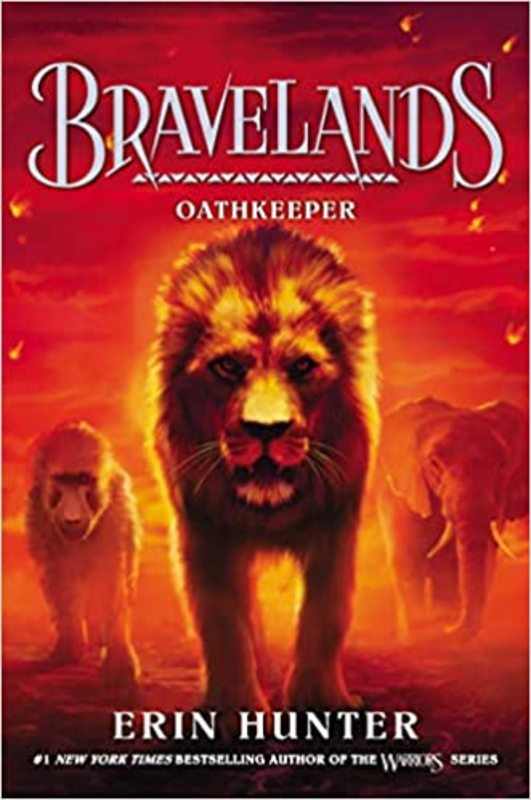 Book cover for "Oathkeeper" by Erin Hunter