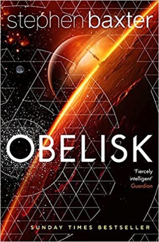 Book cover for "Obelisk" by Stephen Baxter