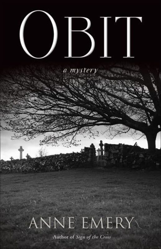 Book cover for "Obit" by Anne Emery
